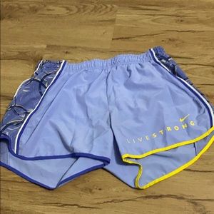purple nike shorts